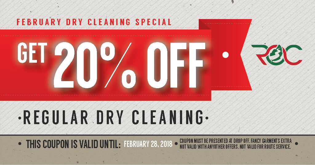 Specials Coupon Dry Clean Laundry River Oaks Cleaners