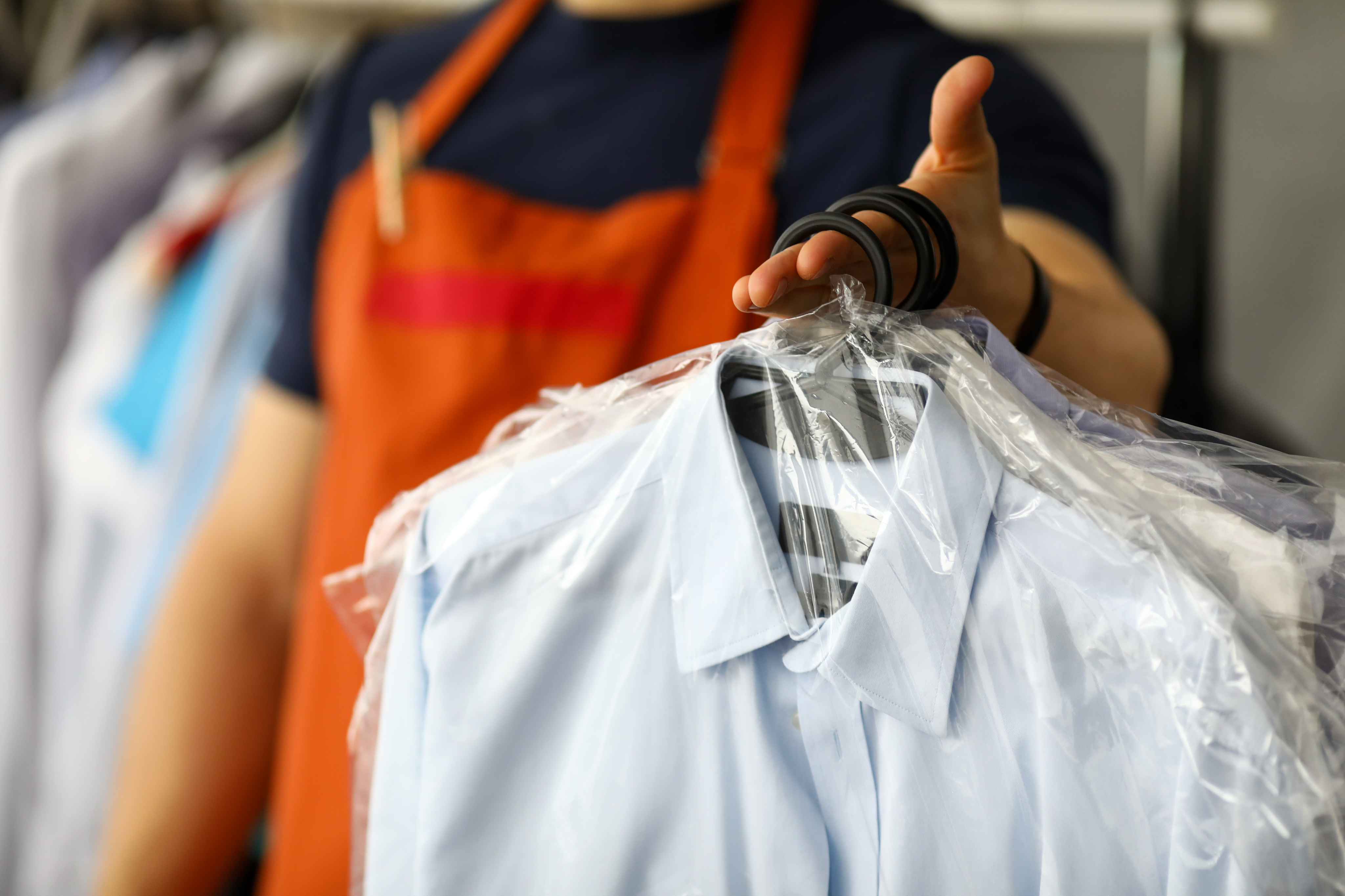 Dry Cleaning Background